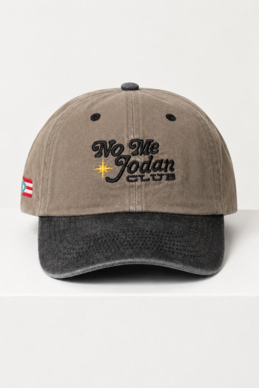 NMJC Shield Cap - Vintage Wash Khaki/Black (Bestseller)