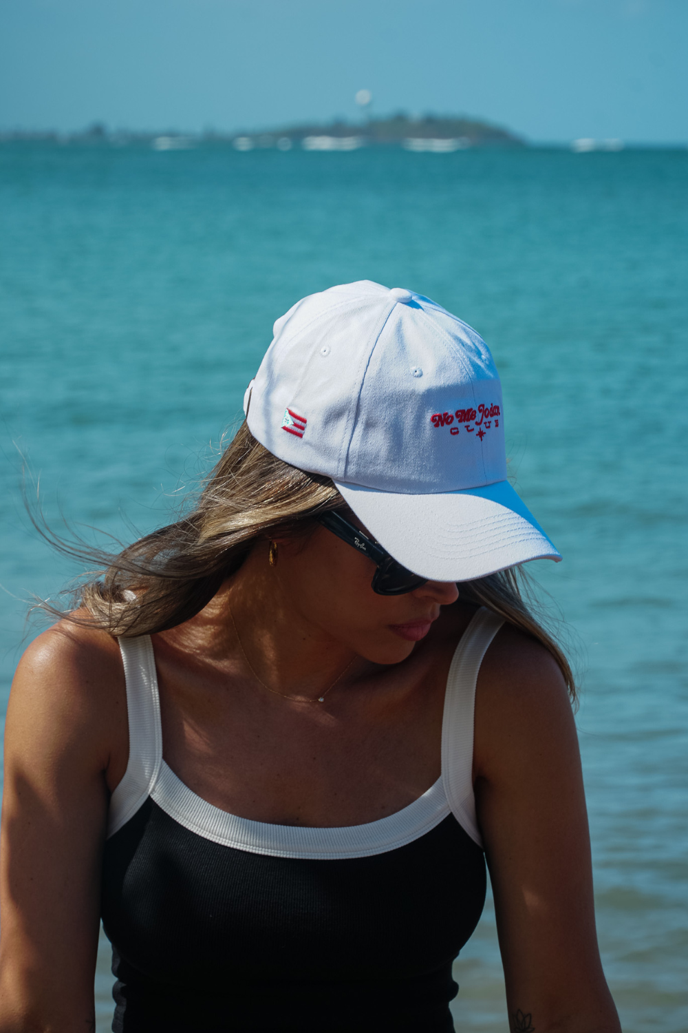White and Red with PR Flag