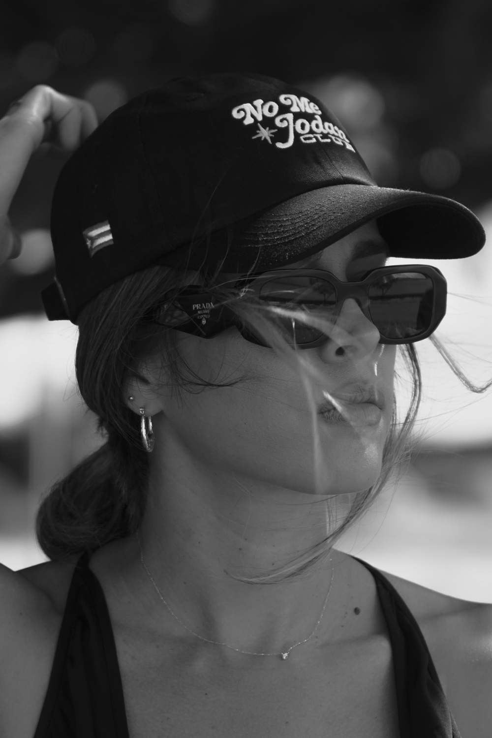 NMJC Shield Cap - Black with PR Flag (Bestseller)