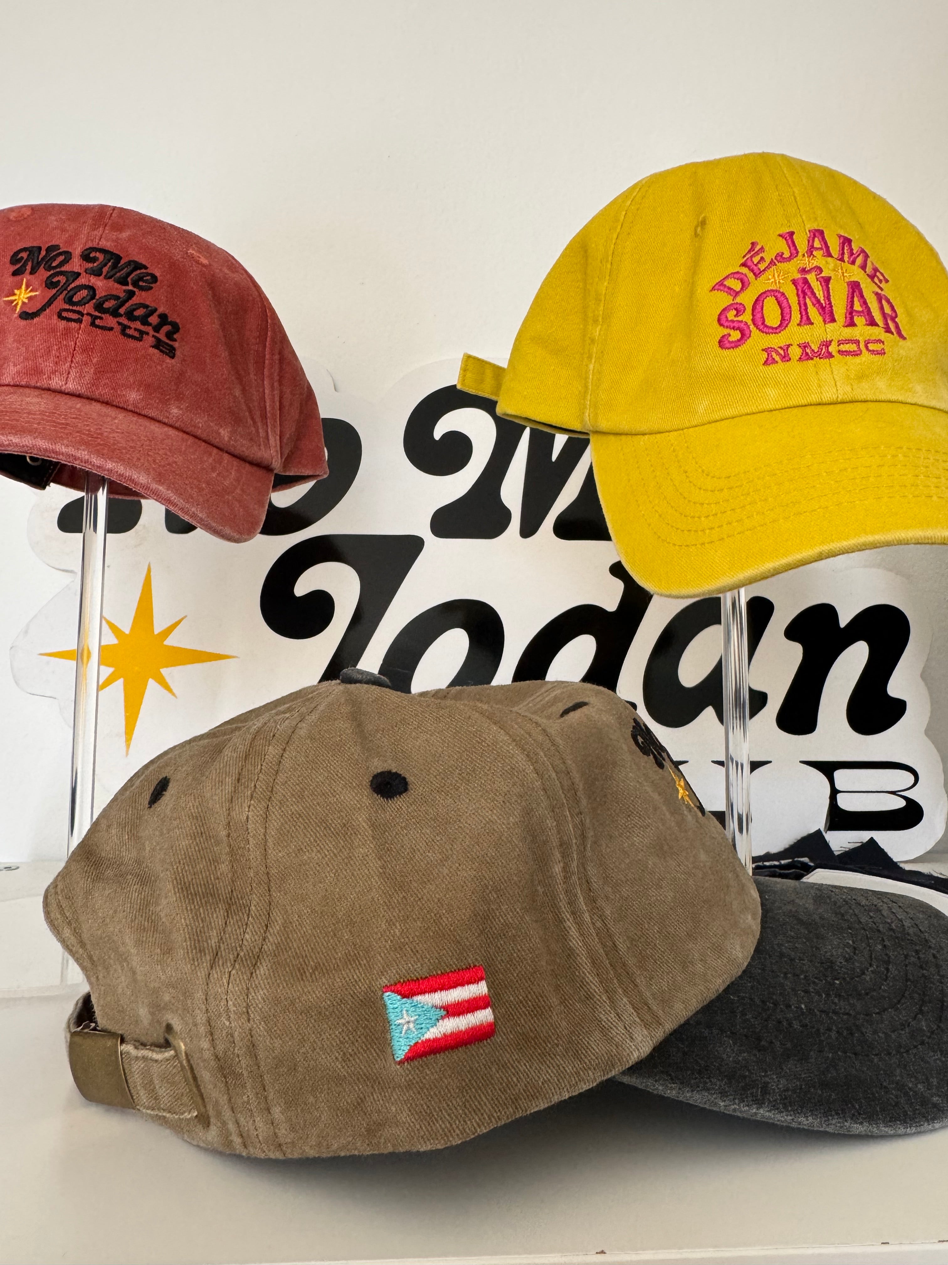 Washed Khaki with PR Flag