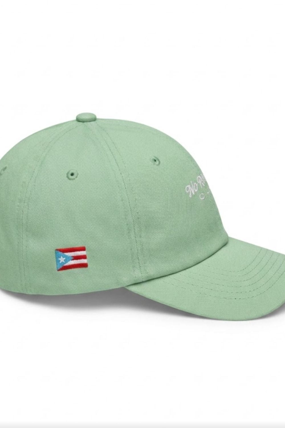 NMJC Minimal - Matcha Cap with PR Flag