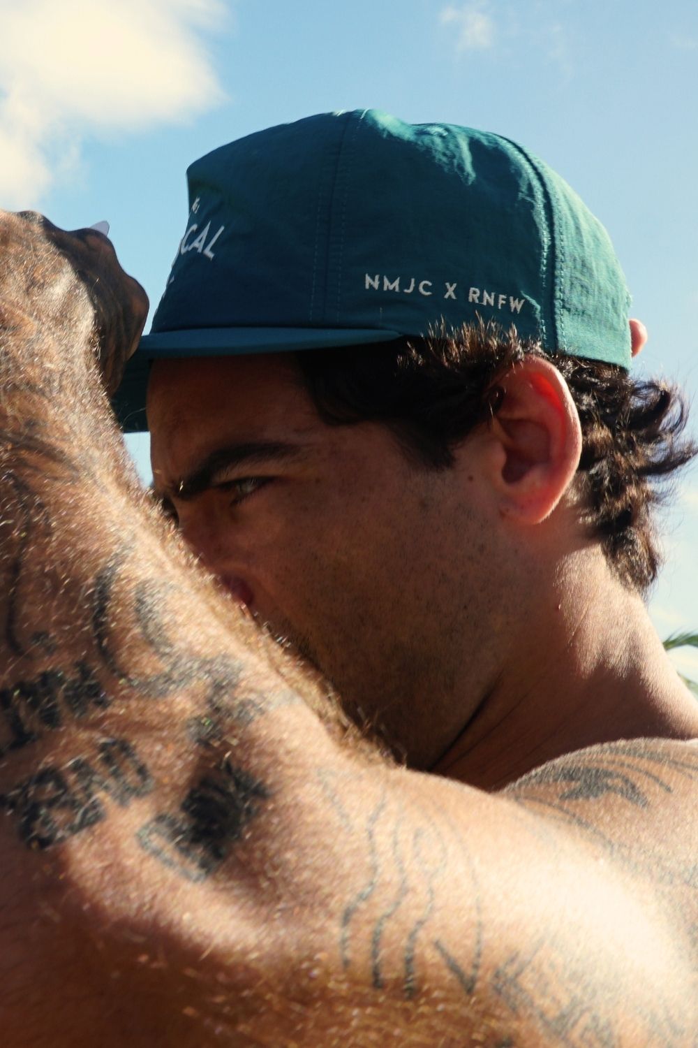 Local "Coast" Nylon Flat Brim - Teal