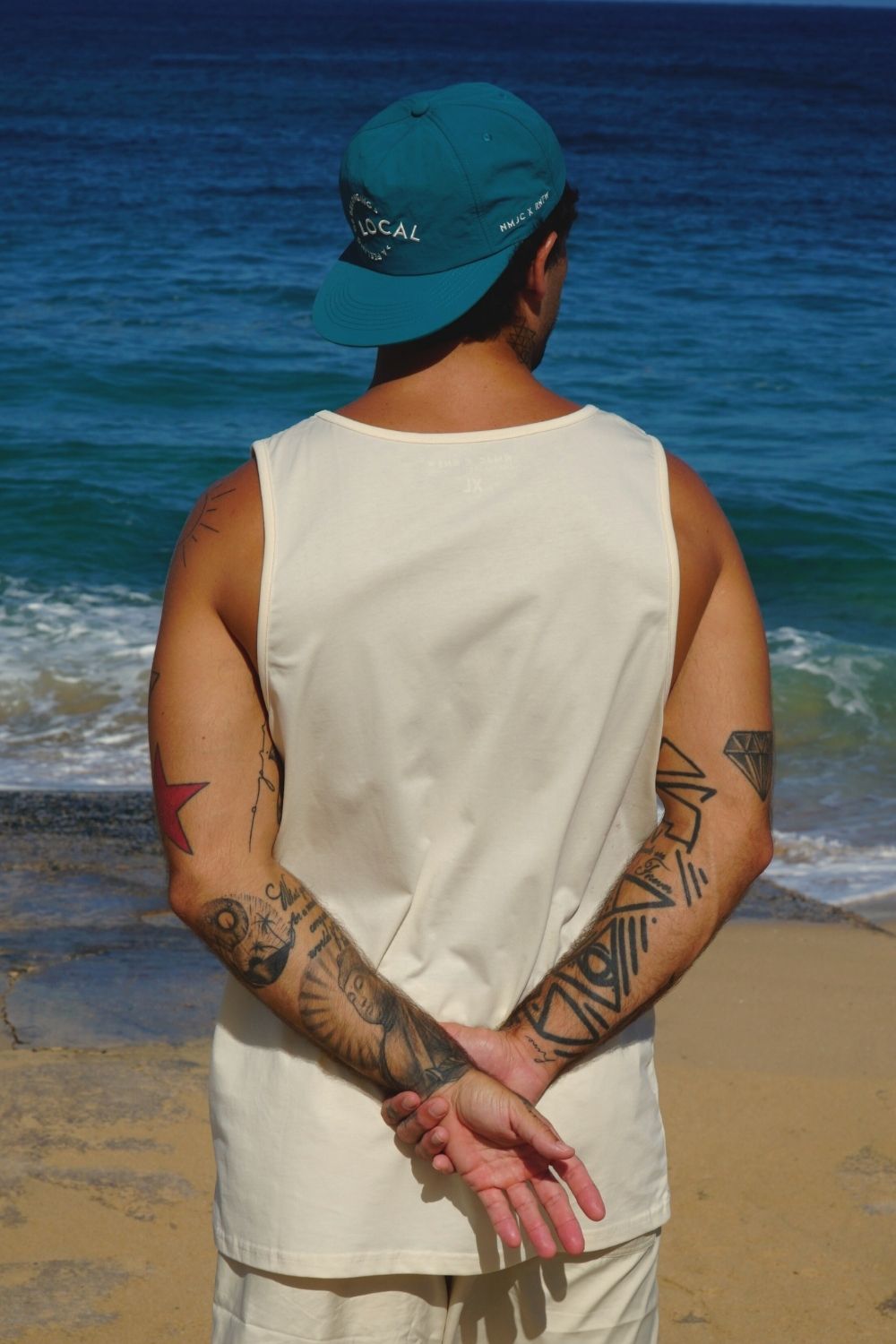 The "Flow" Pocket Tank - Creme
