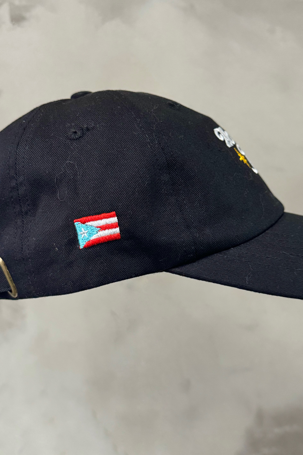 Black with PR Flag