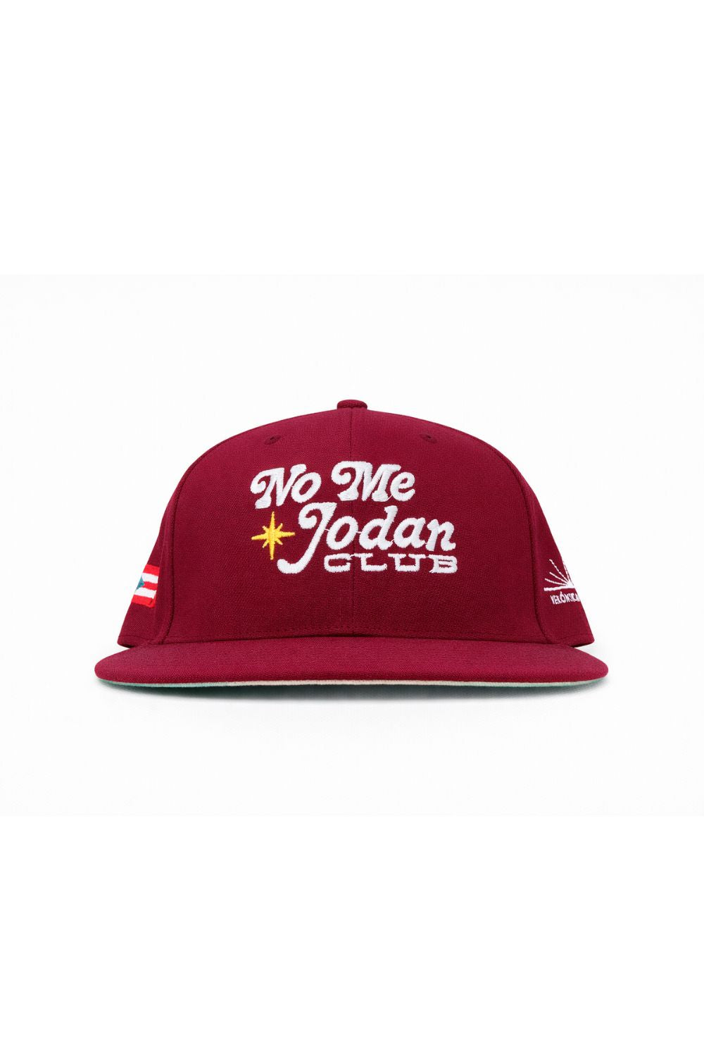 NMJC Structured Snapback - Black with PR Flag