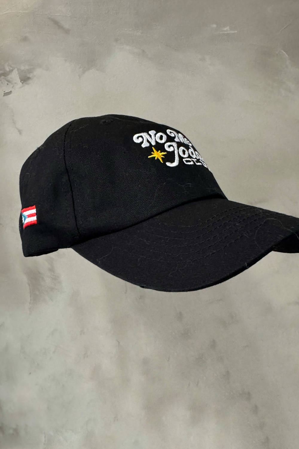 Black with PR Flag