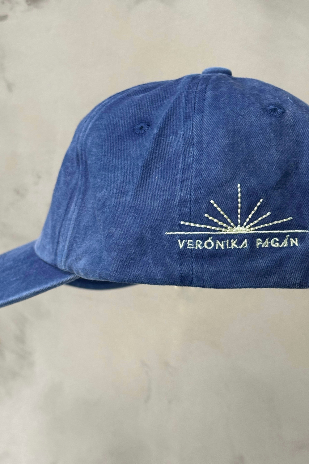 Washed Navy with PR Flag