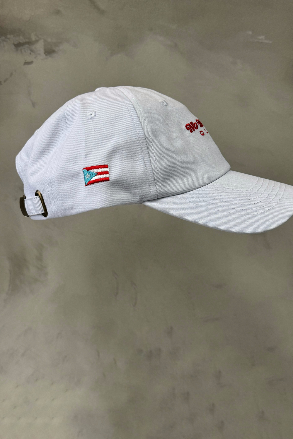 White and Red with PR Flag