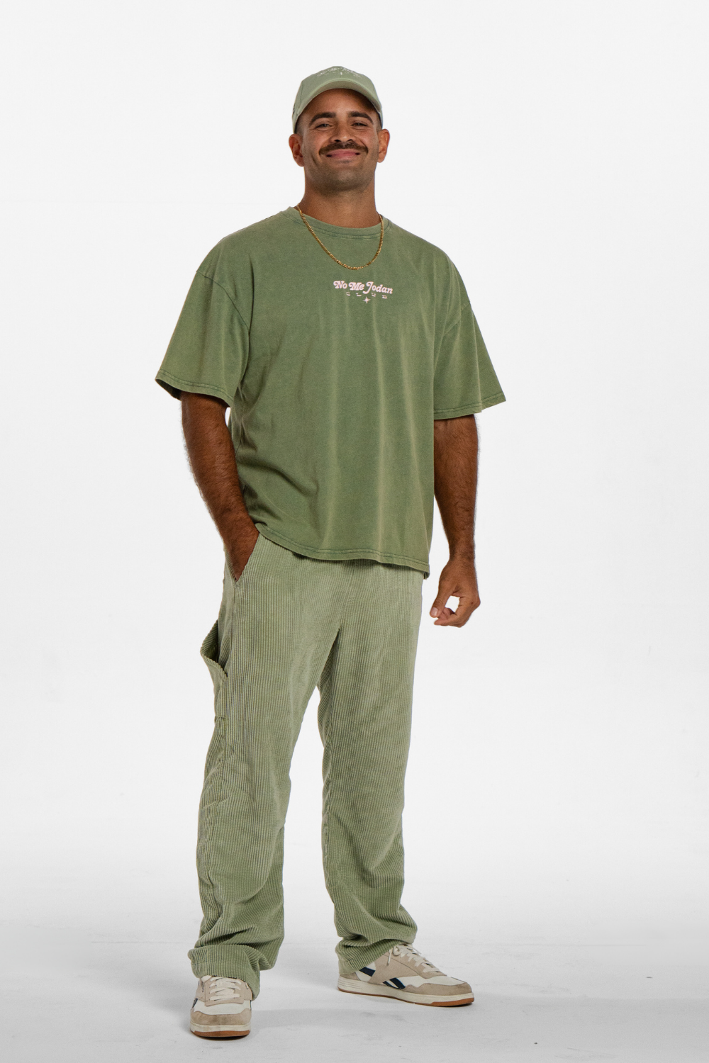 Blooming! Washed Green T-Shirt