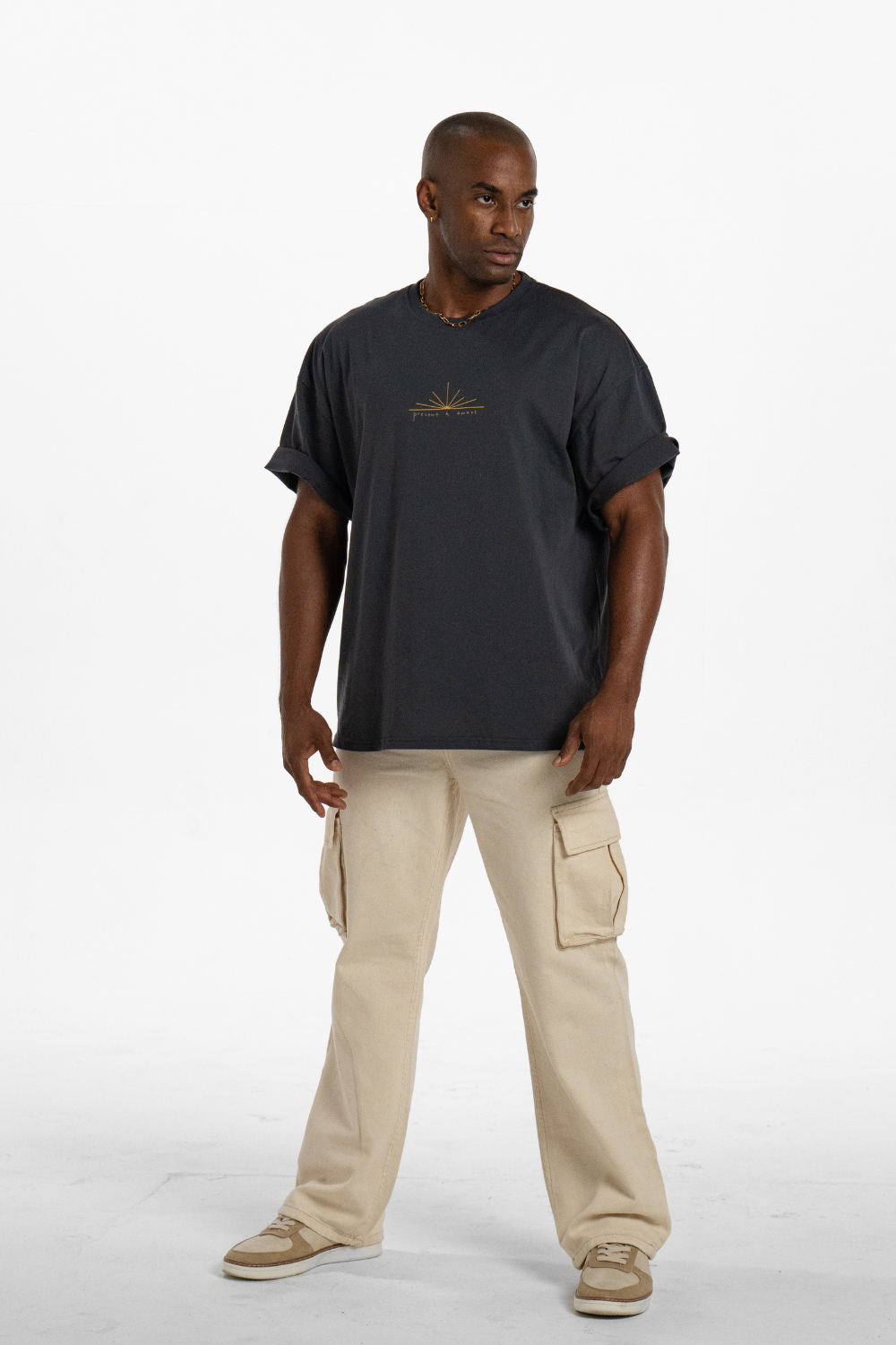 Present & Aware Charcoal T-shirt