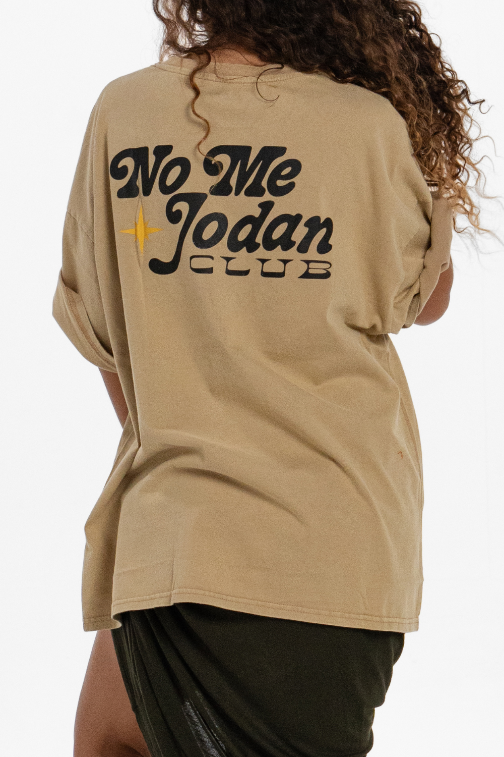 Evolving & Loving Washed Sand T-shirt