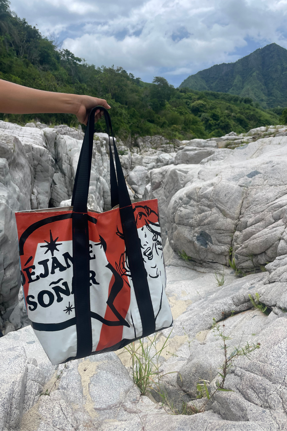 Déjame Soñar / Eco Weekender Bag / Handmade