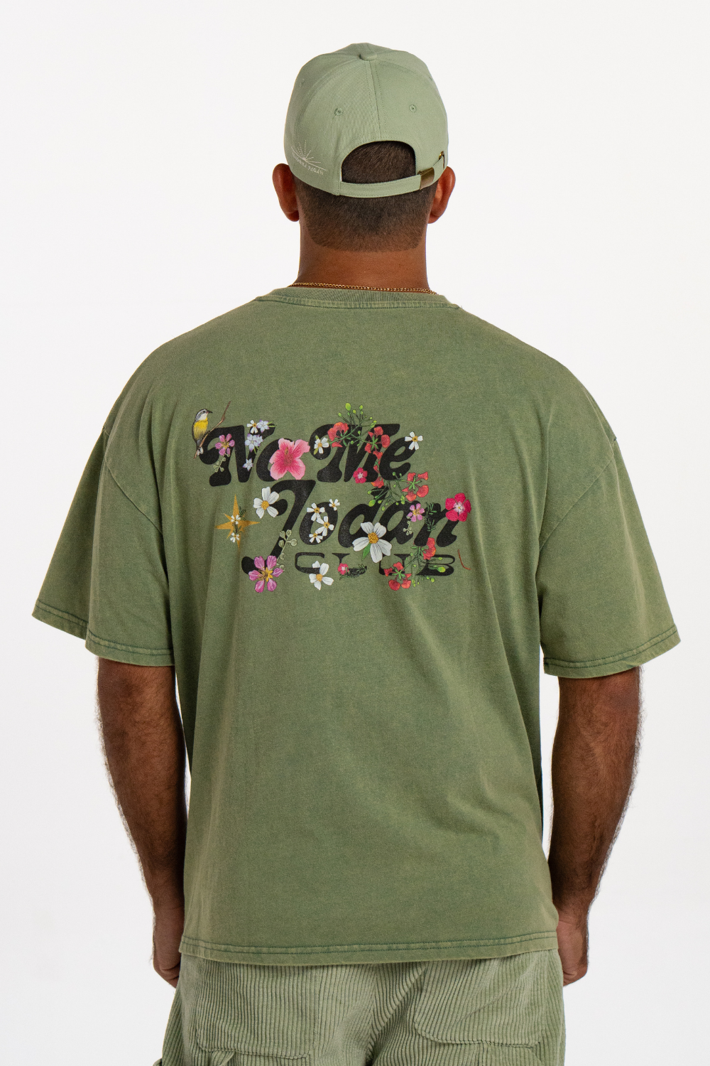 Blooming! Washed Green T-Shirt
