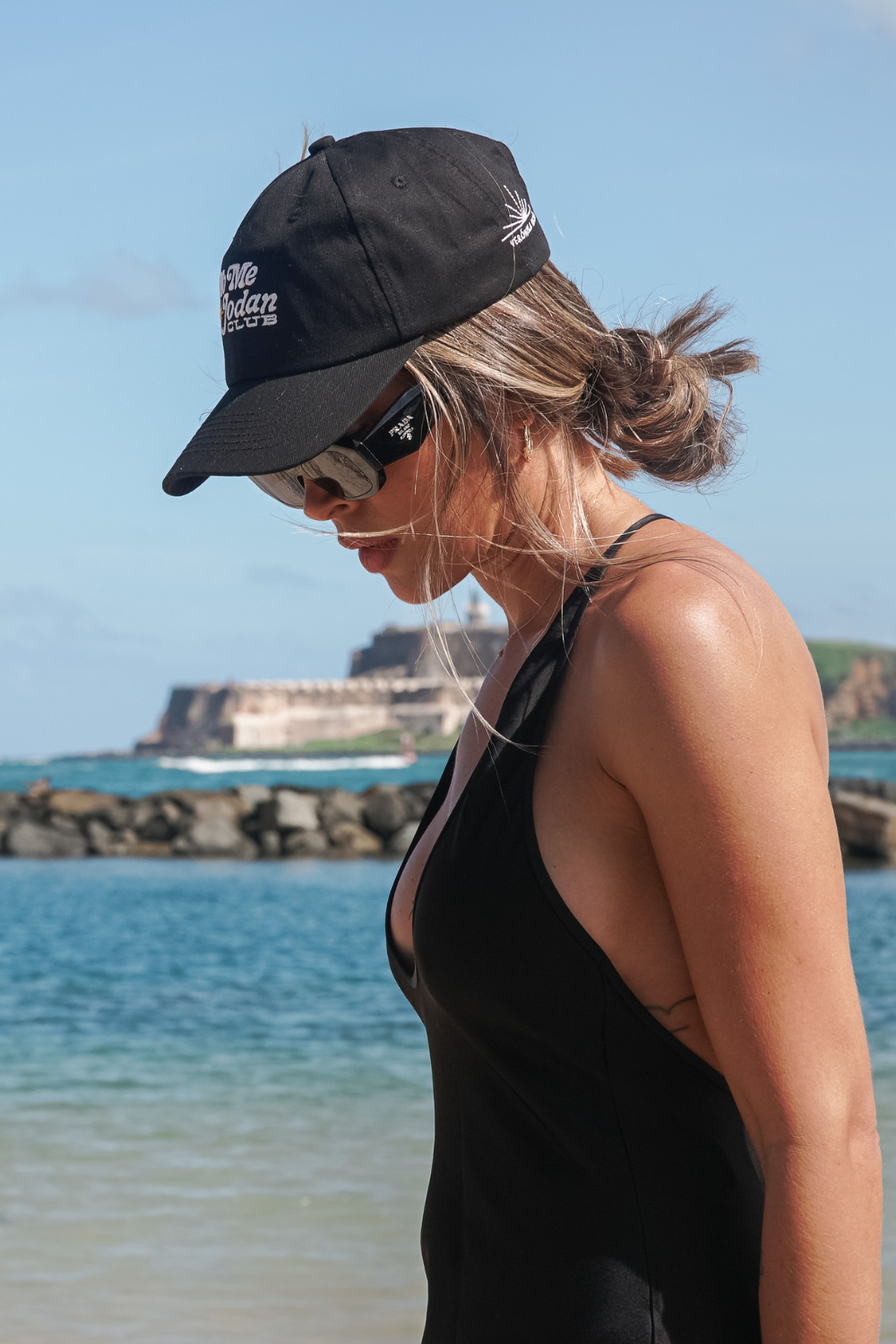 Black with PR Flag