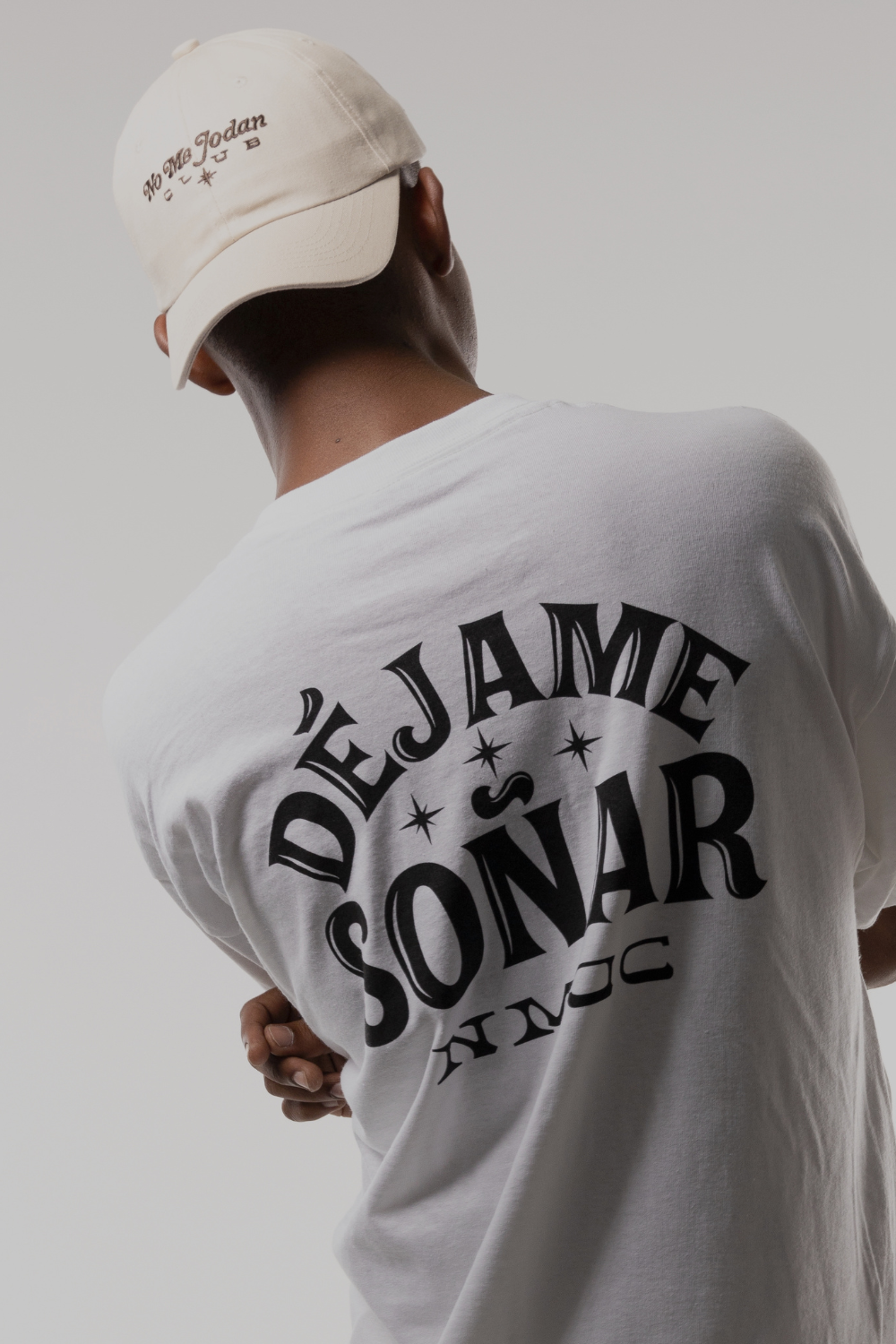 NMJC Minimal - Ivory & Chocolate Cap with PR Flag