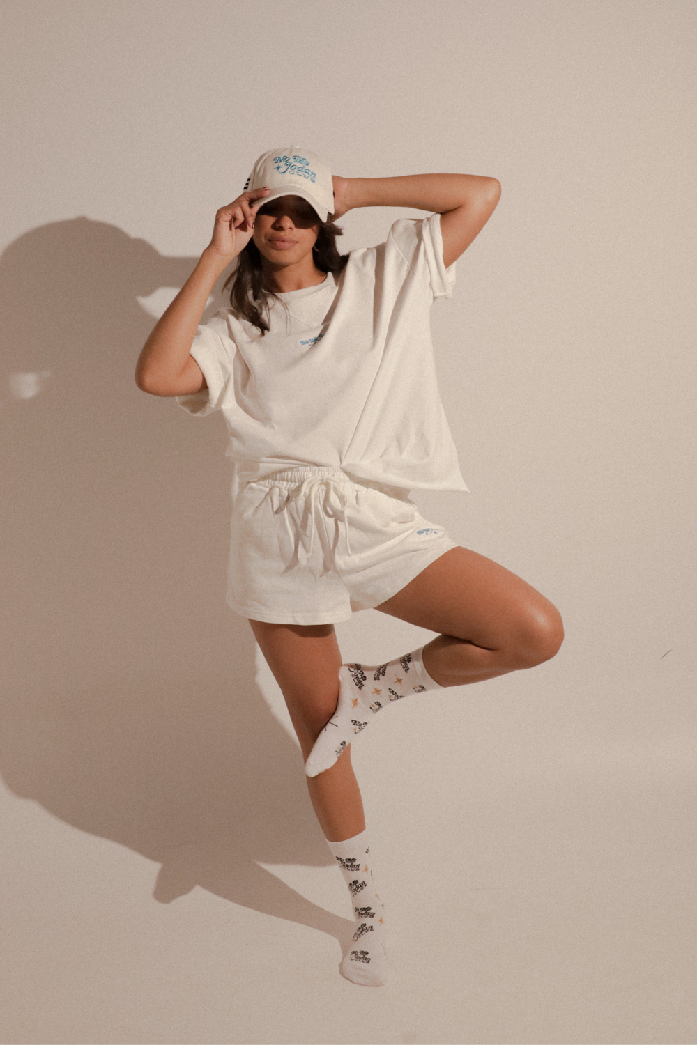 Tropical Swera' Set - White