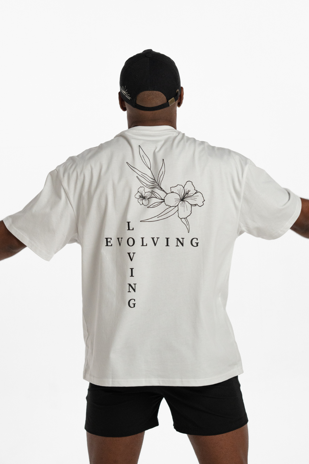 Evolving & Loving Crisp White T-shirt