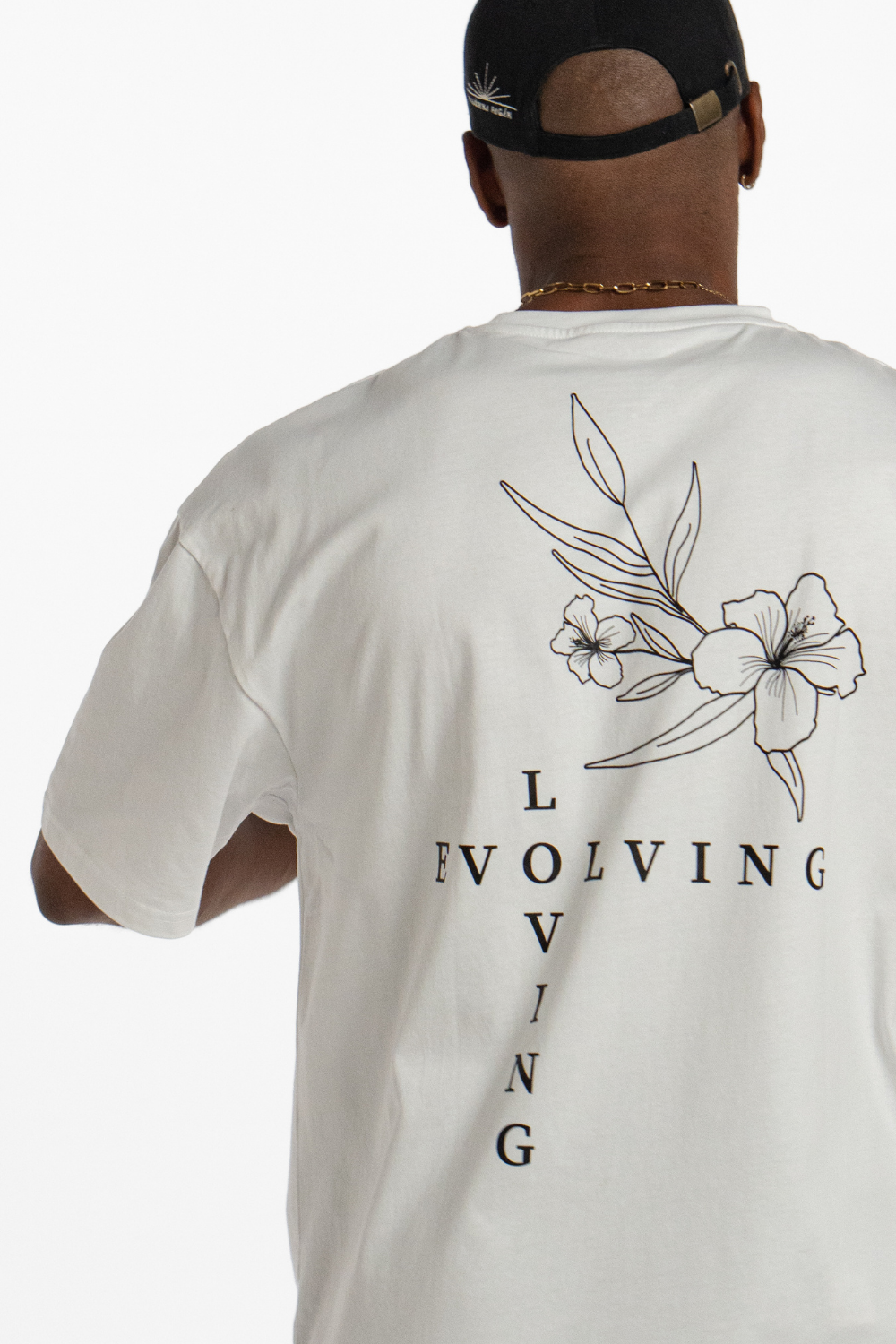 Evolving & Loving Crisp White T-shirt