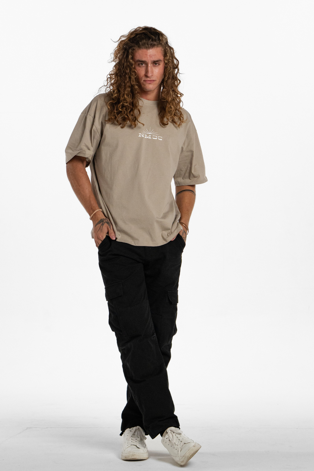 NMJC Essential Greige T-shirt