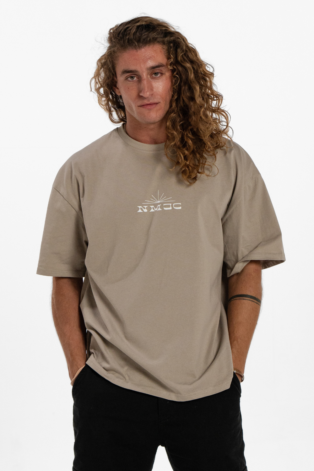 NMJC Essential Greige T-shirt