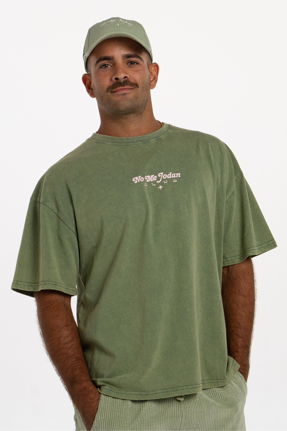 Blooming! Washed Green T-Shirt