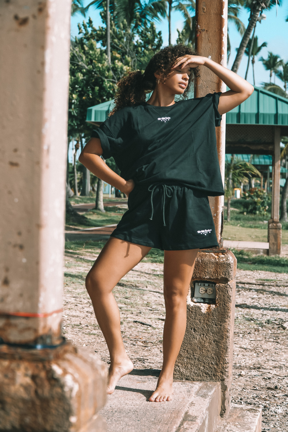 Tropical Swera' Set - Black