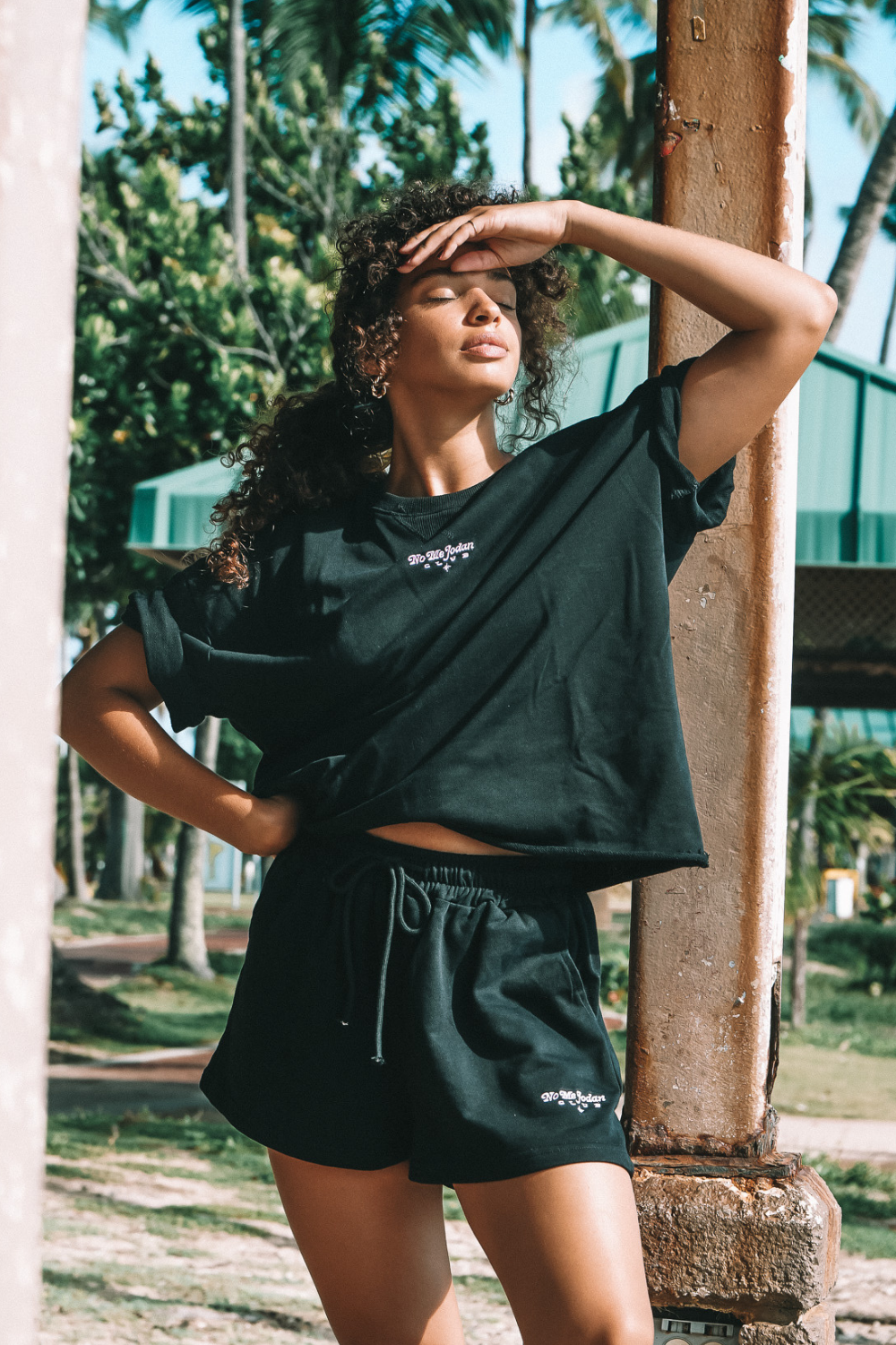 Tropical Swera' Set - Black