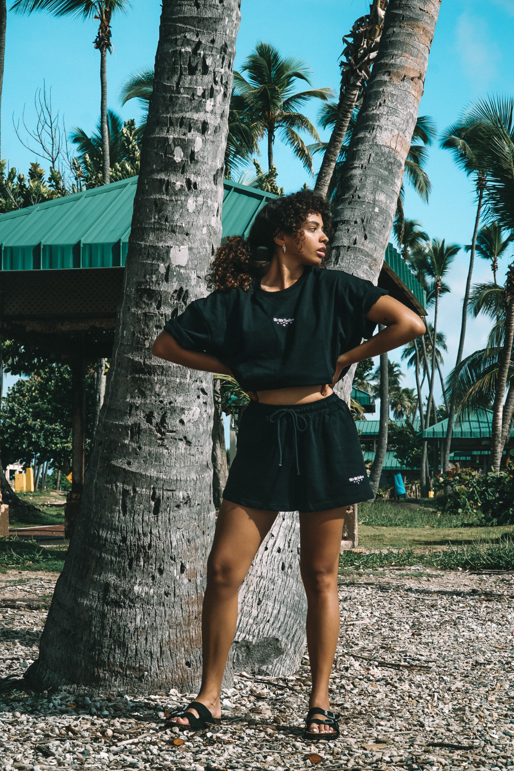 Tropical Swera' Set - Black