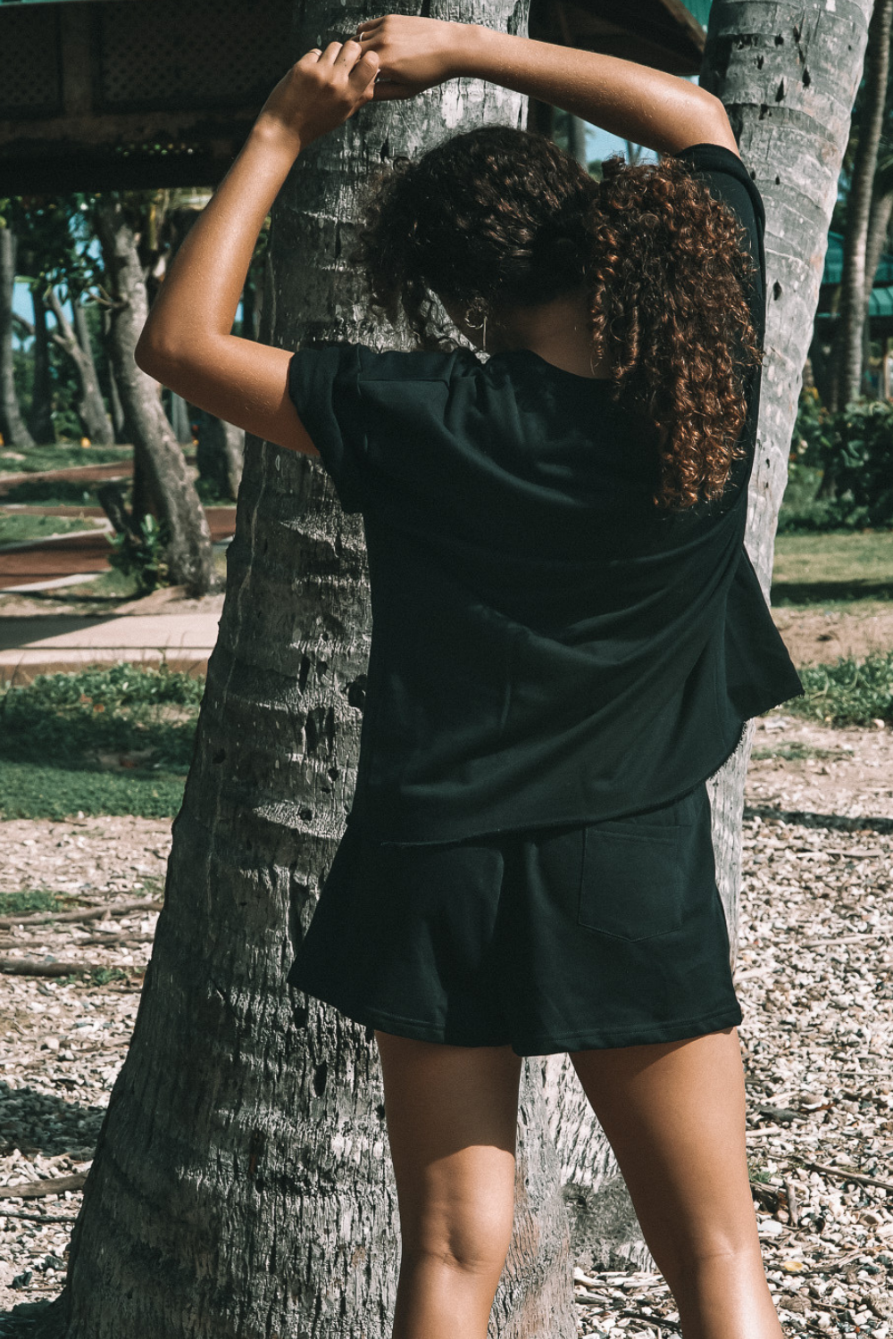 Tropical Swera' Set - Black