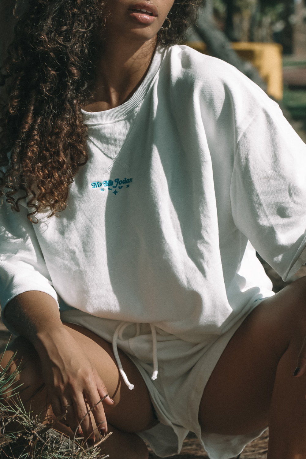 Tropical Swera' Set - White