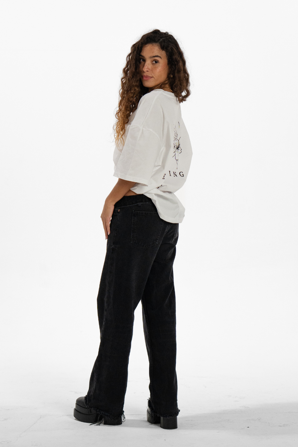 Evolving & Loving Crisp White T-shirt