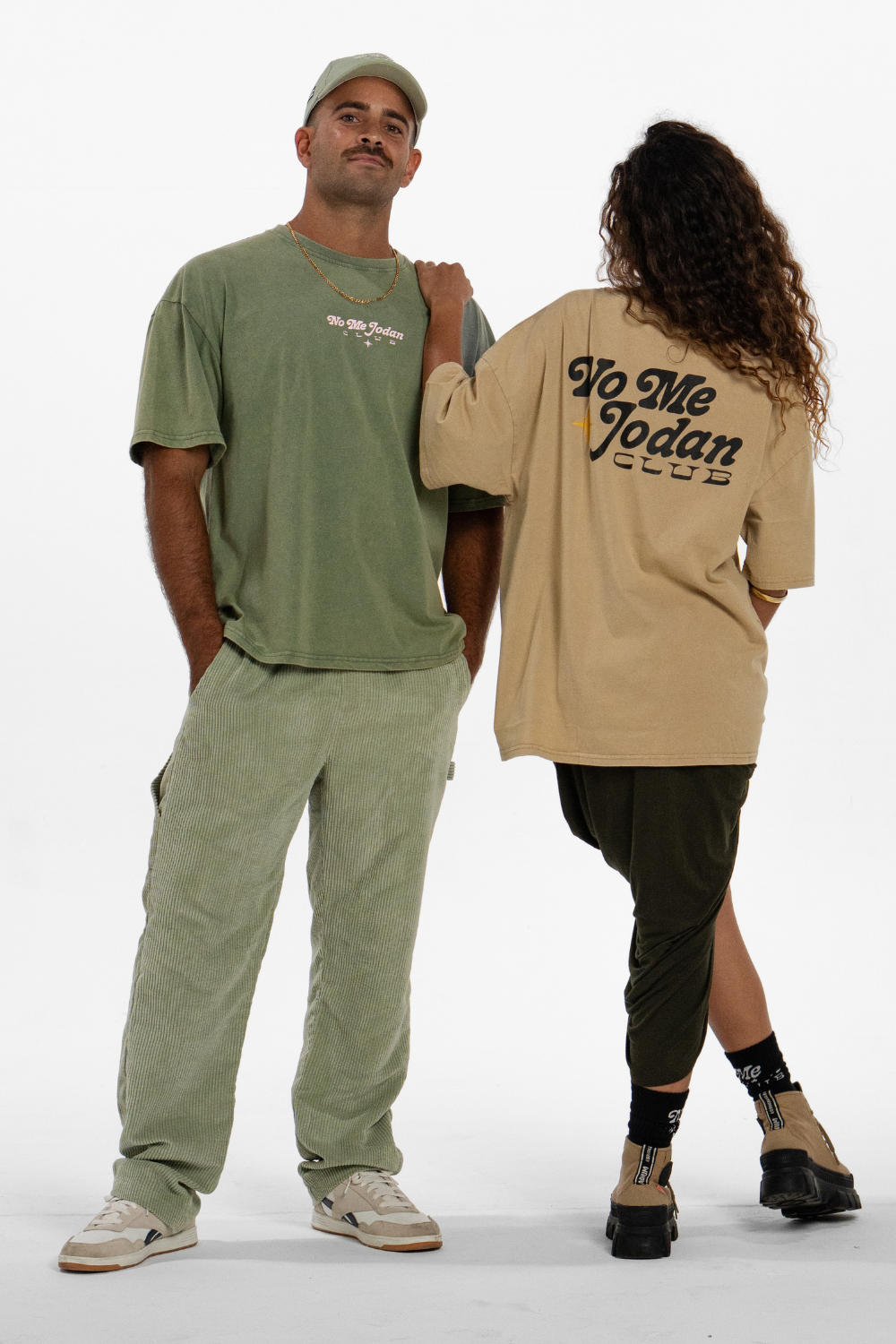 Blooming! Washed Green T-Shirt