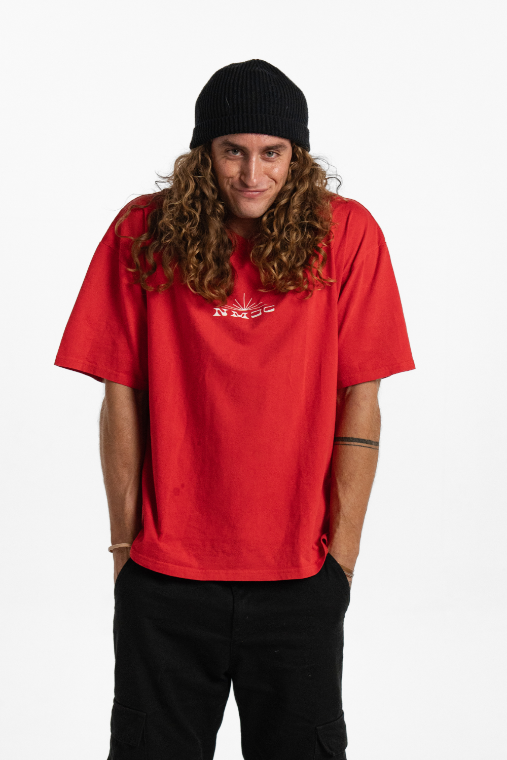 NMJC Washed Red T-shirt