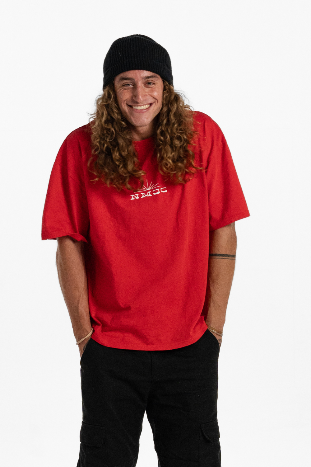 NMJC Washed Red T-shirt