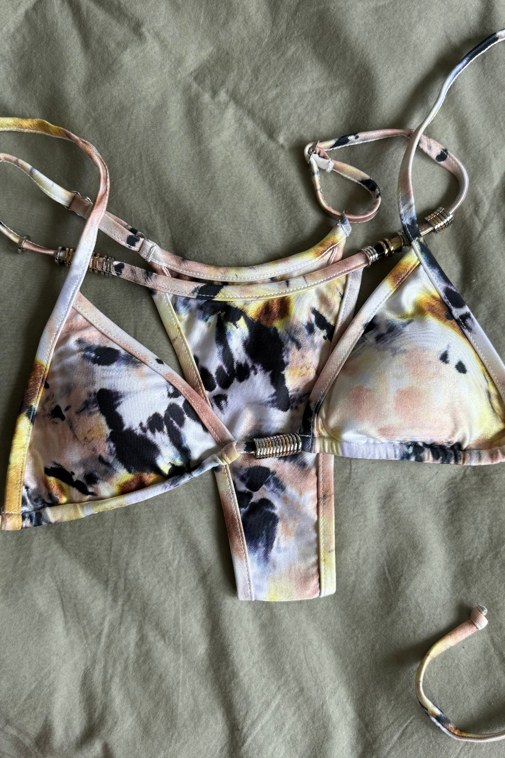 RINGS 2.0 Triangle Bikini Top & Bottom - Drift