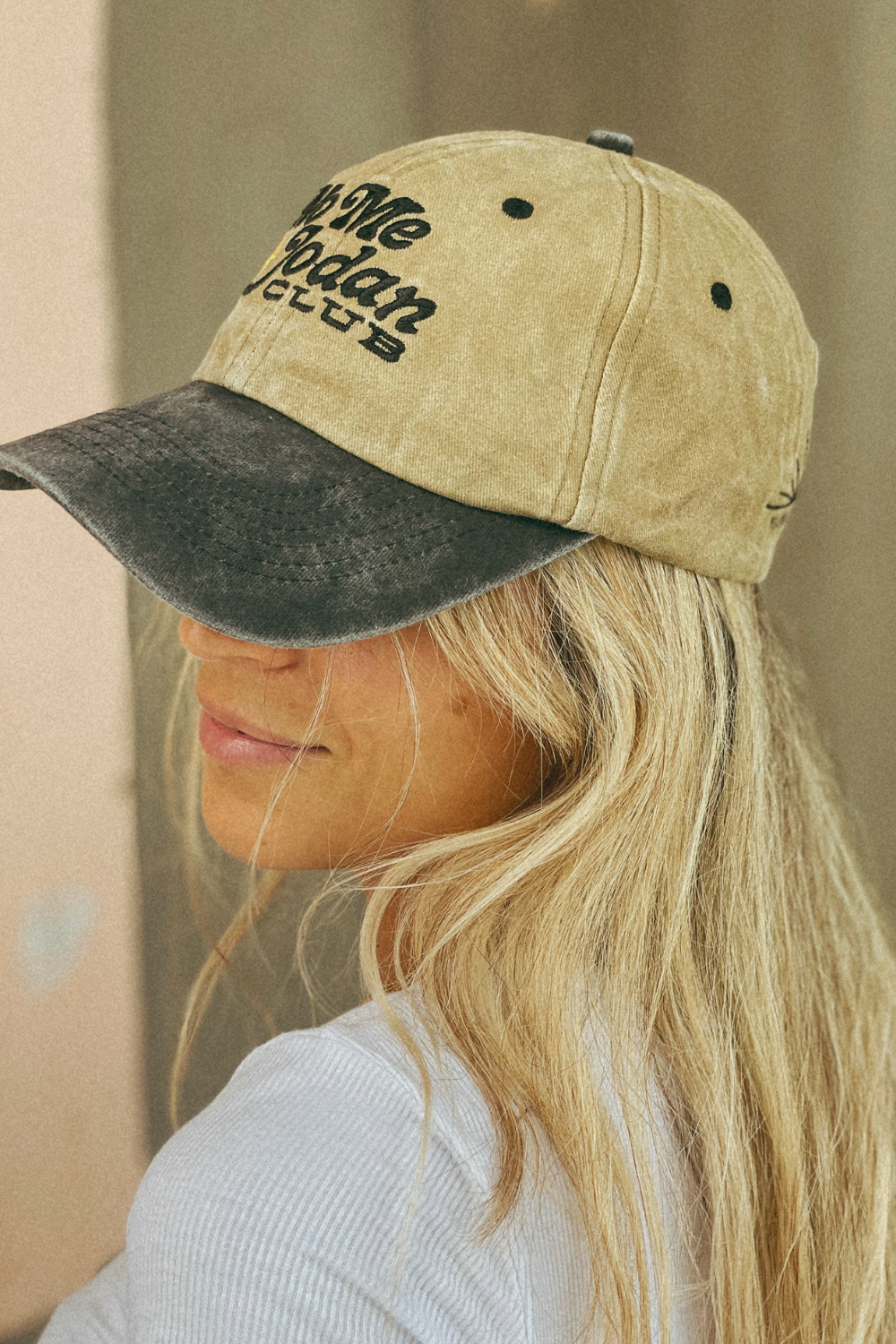 No Me Jodan Club / Cap / Khaki-Black