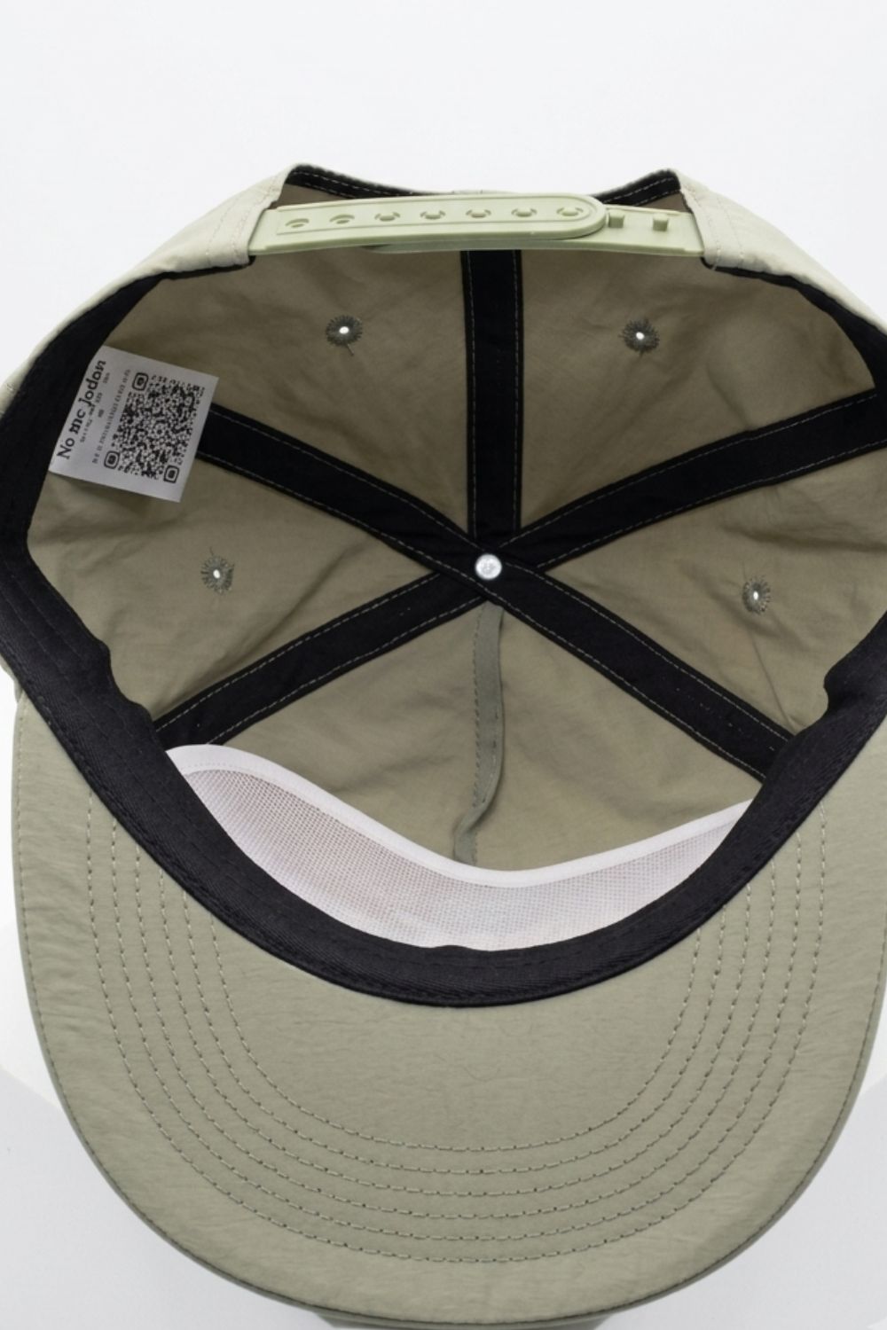 Local "NMJC" Nylon Flat Brim - Gray