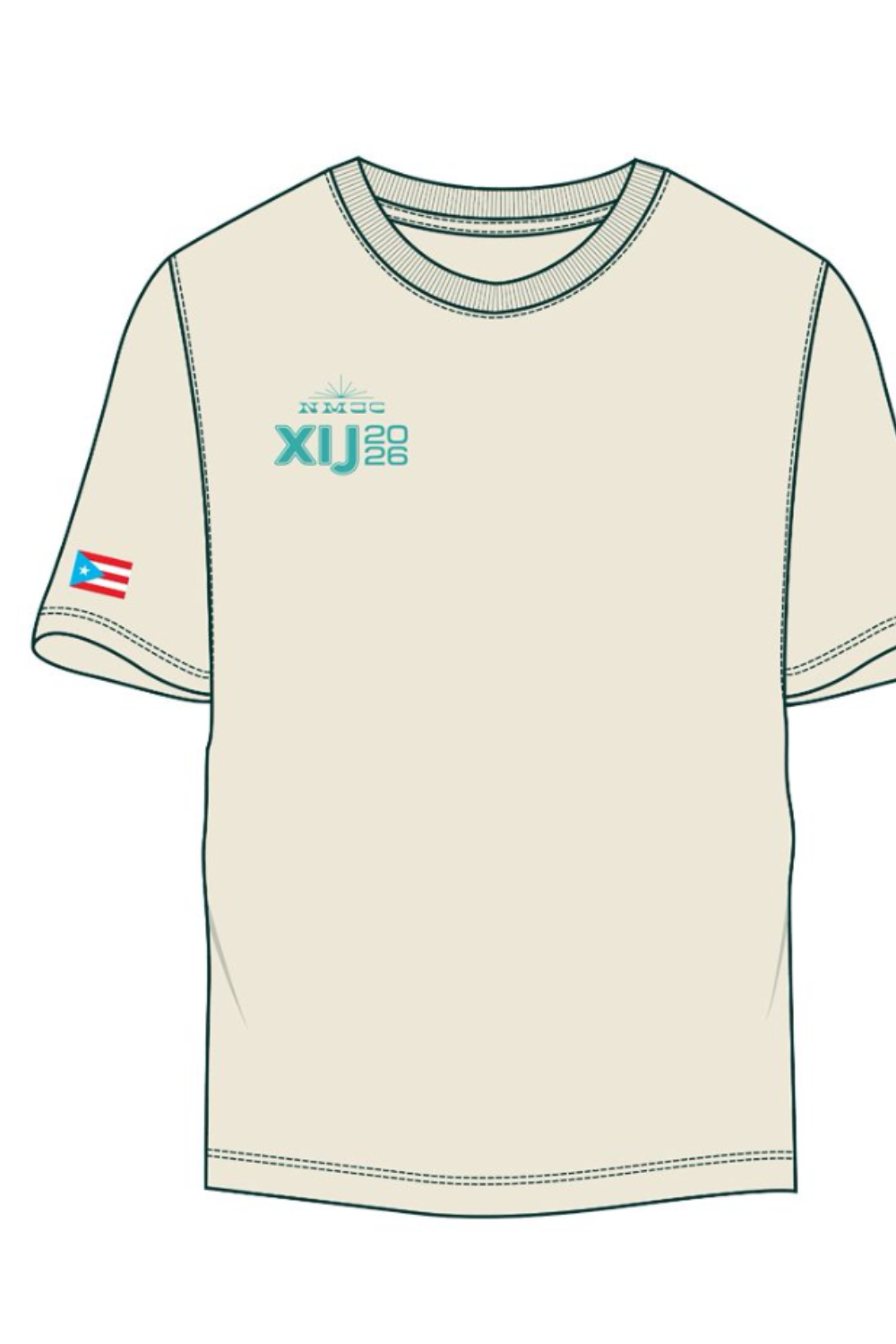 XIJ x NMJC Destinations - Short Sleeve Crew Neck