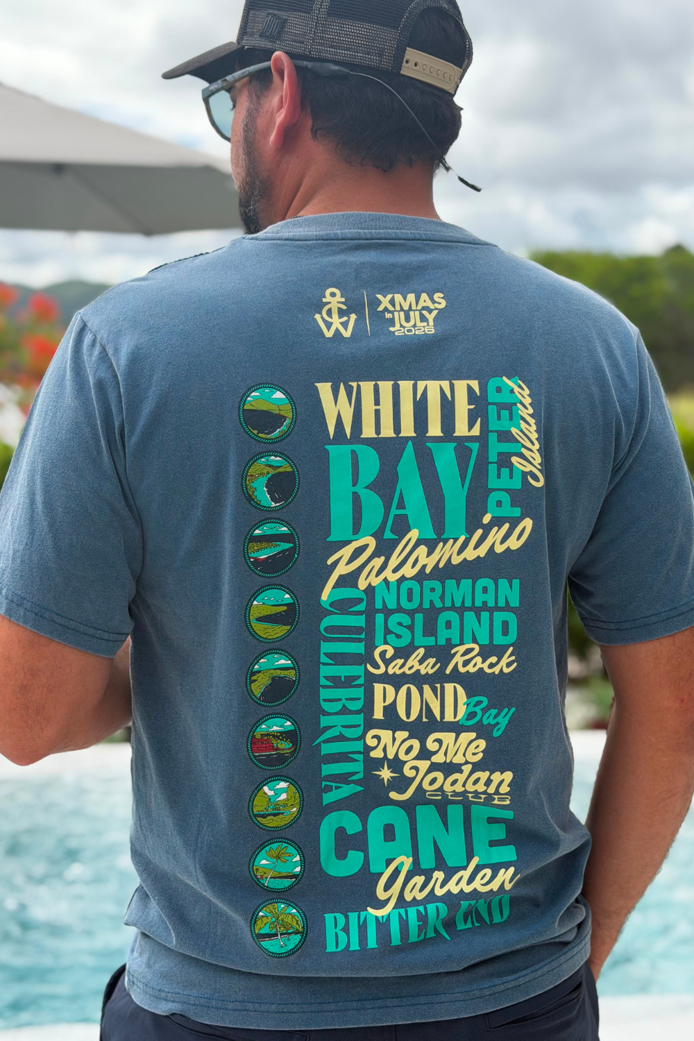 XIJ x NMJC Destinations - Short Sleeve Crew Neck