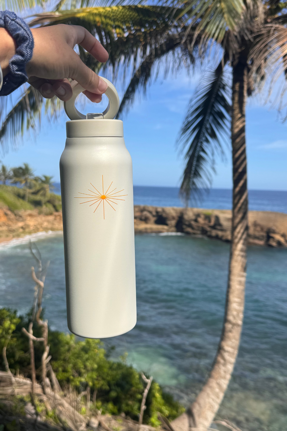 HydraGrip - Phone Magnet Water Bottle 24oz - Golden Hour