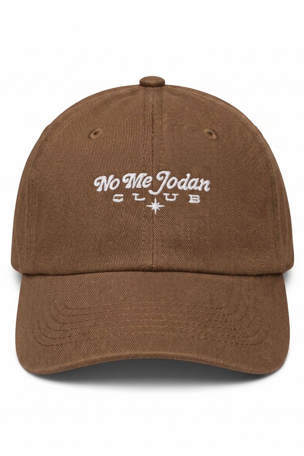 NMJC Minimal - Brown Cap with PR Flag