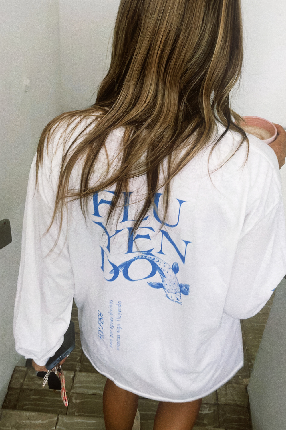 Fluyendo / Long Sleeve / White