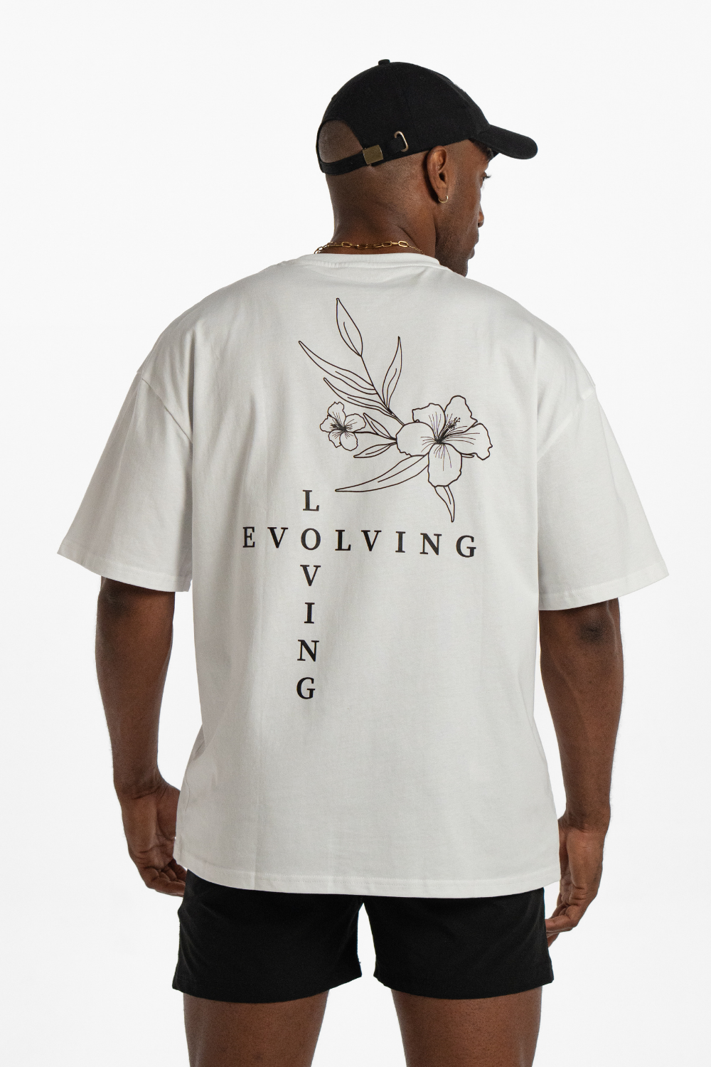 Evolving & Loving Crisp White T-shirt