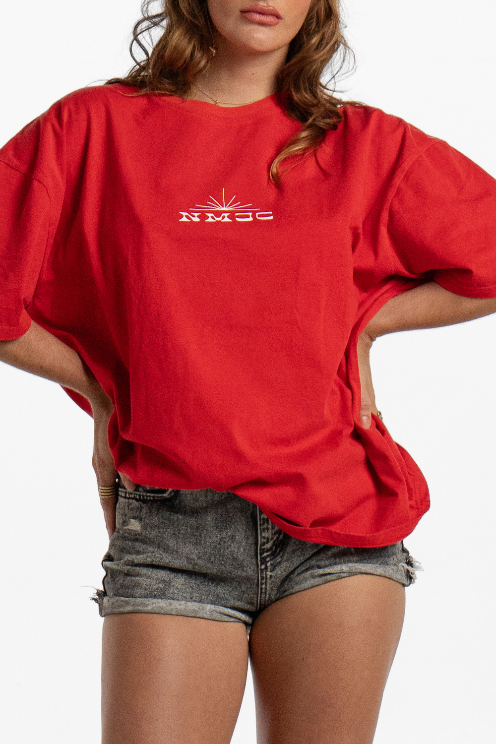 NMJC Washed Red T-shirt