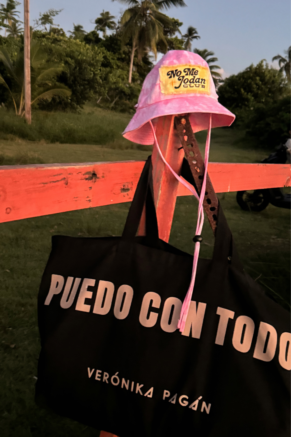 Patch Bucket Hat - Pink Tie Dye