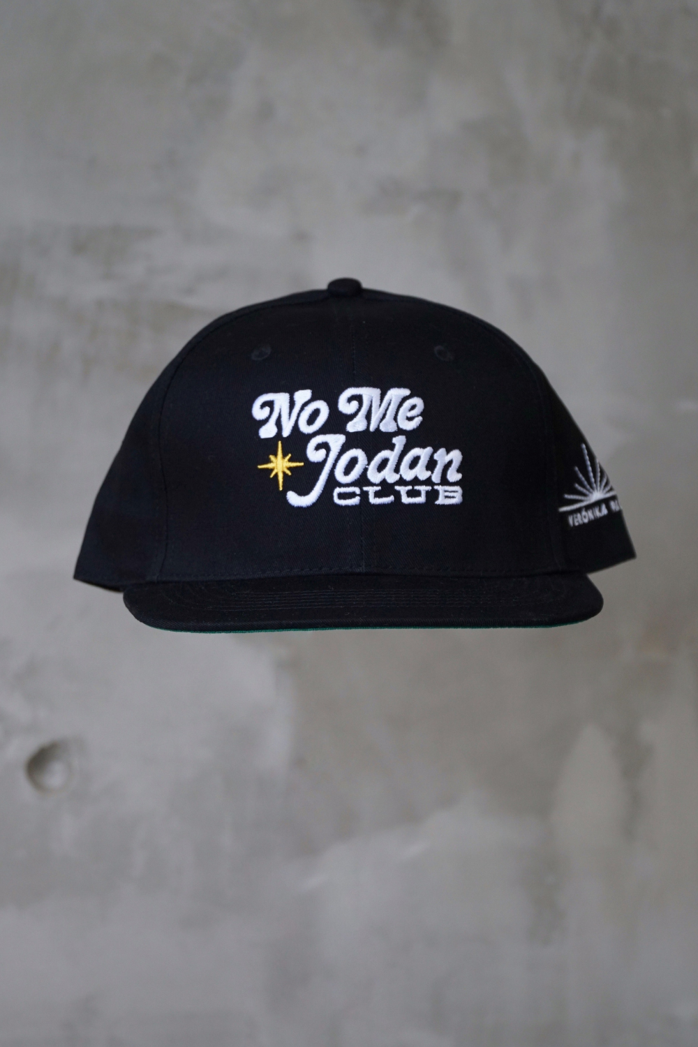 Black Snapback with PR Flag