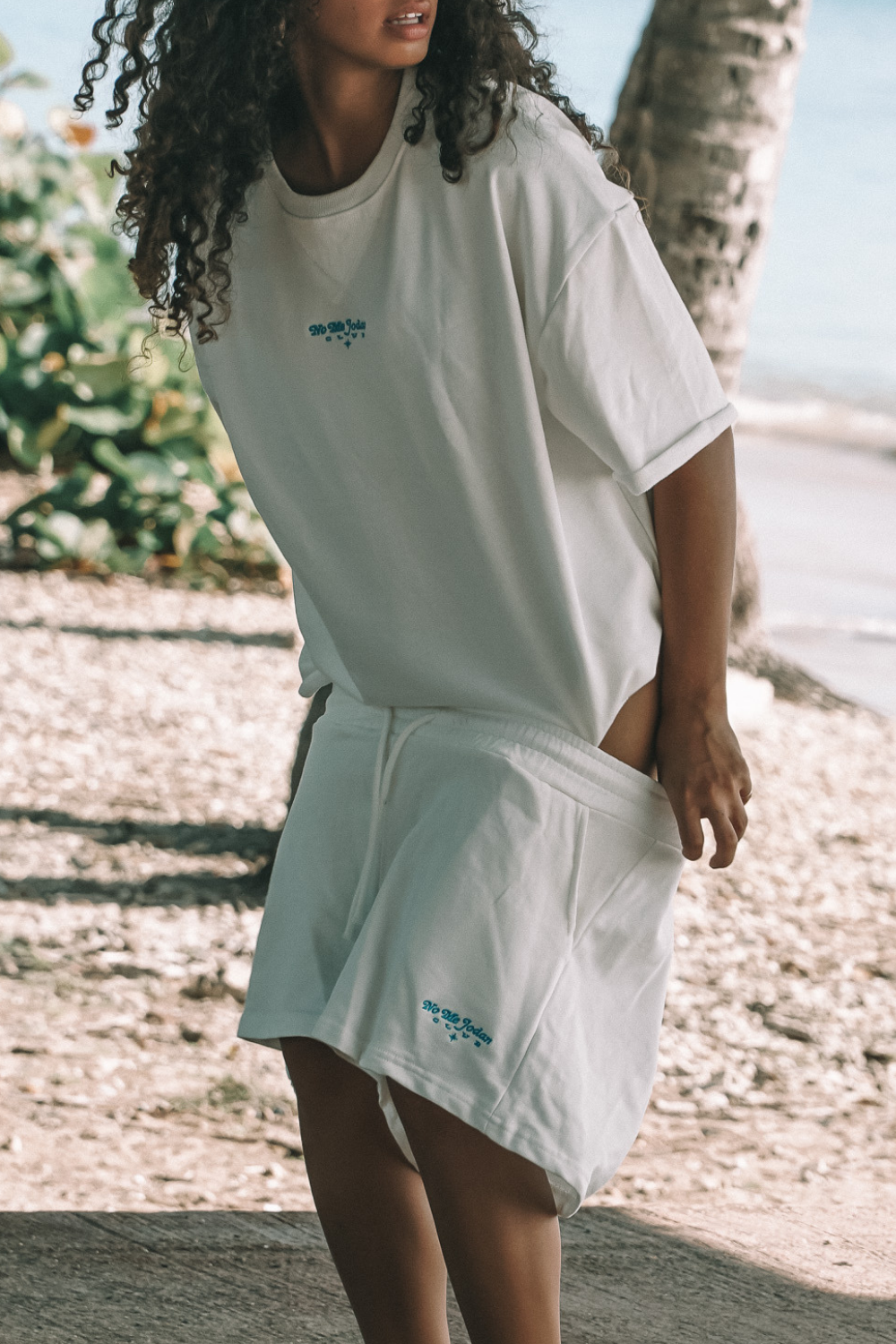 NMJC / Tropical Swera' / White set