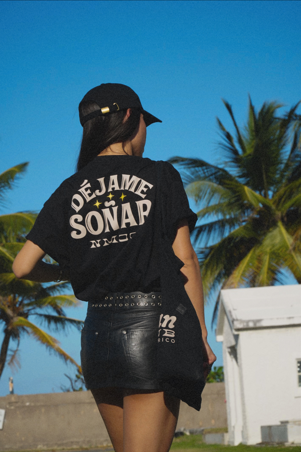 Déjame Soñar Short Sleeve - Black