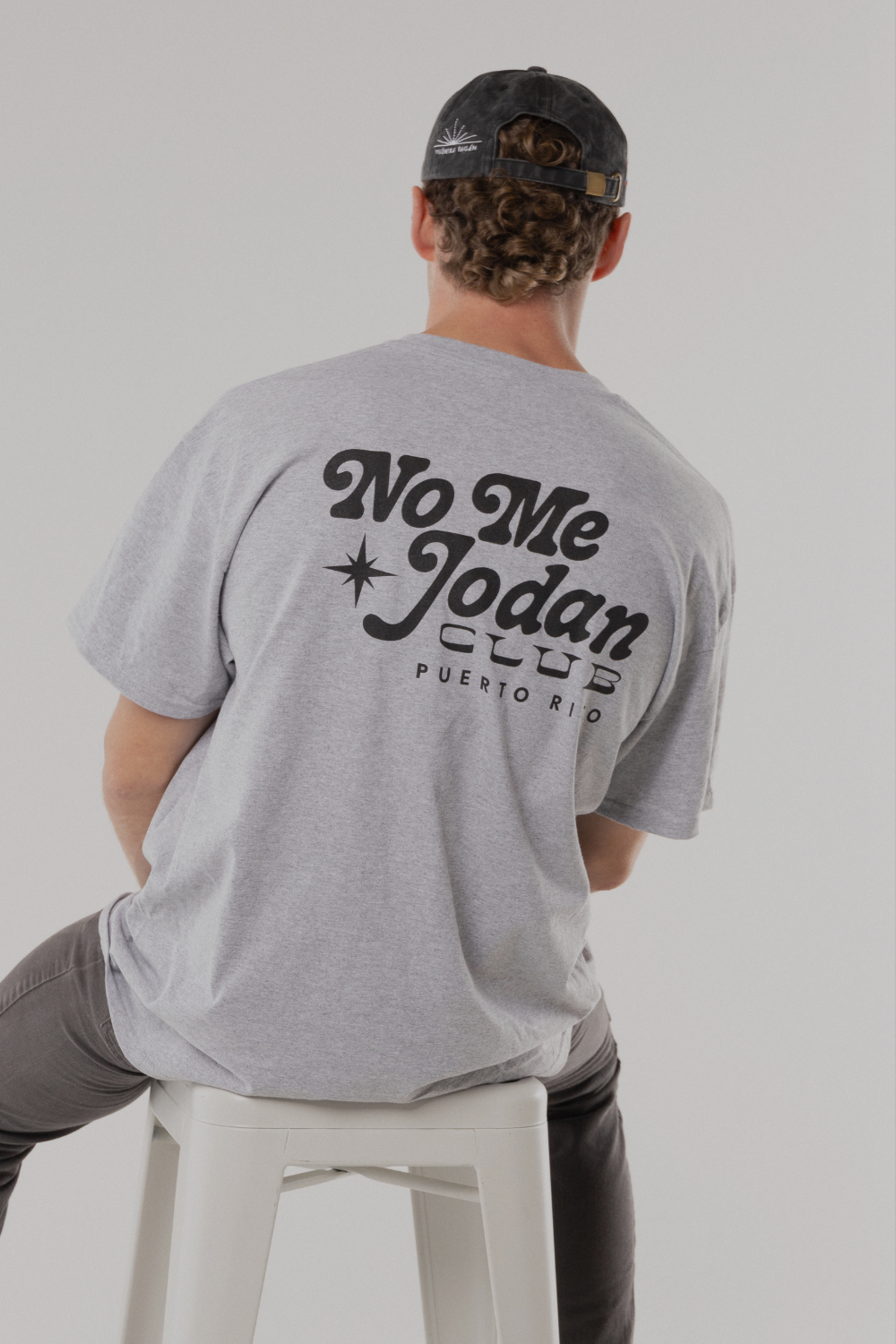 No Me Jodan T-Shirt / Short Sleeve / Heather Gray