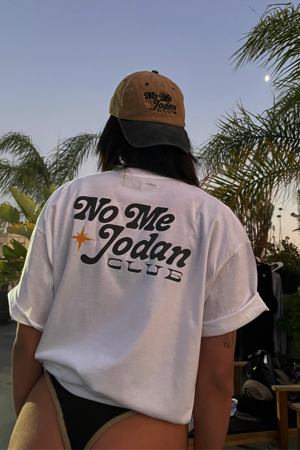 No Me Jodan Club / Short Sleeve / White